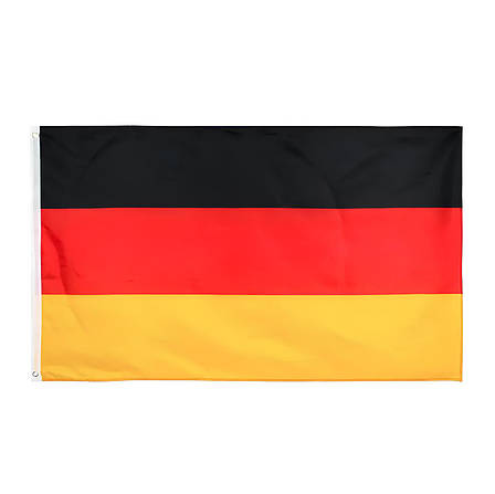 Прапор Німеччини RESTEQ. Німецький прапор. Німецька flag. Прапор 150*90 см поліестер, фото 1