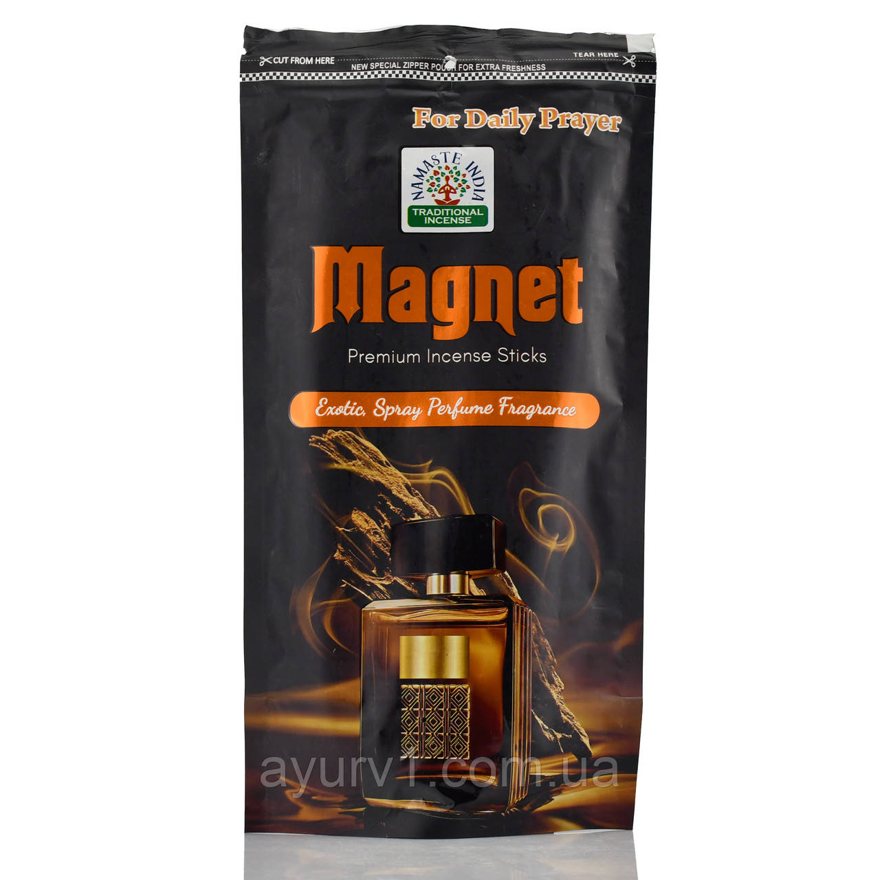 Аромапалочки, вугільні, Magnet, Hamaste India, 110g