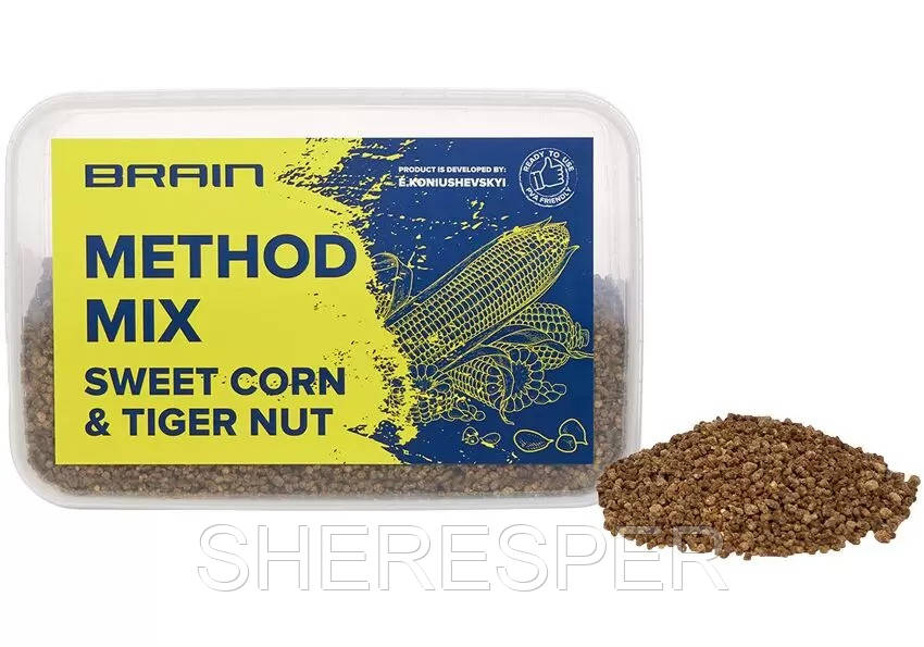 Метод Мікс Brain Sweet Corn&Tiger Nut (кукурудзяна + тигровий горіх) 400g