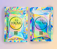 Пакет зіпер 30х40 см оптом Друк логотипу компанії на голографічних зіп-пакетах, фото 7