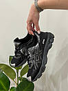 Кросівки чоловічі чорні Asics Gel-NYC Black Silver (19568), фото 3