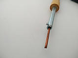Паяльник 25 Вт із дерев'яною ручкою та мідним жалом, фото 2