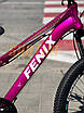 Велосипед підлітковий спортивний гірський 24" Corso Fenix FX-24634 рожевий на зріст 120-135 см, фото 6