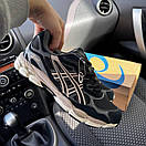 Кросівки чоловічі чорні Asics Gel-NYC Black Beige (20480), фото 2