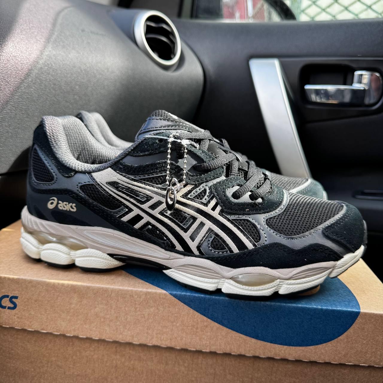 Кросівки чоловічі чорні Asics Gel-NYC Black Beige (20480), фото 1