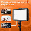 Монопод NeePho Np-L7 185 см штатив для телефона камери з блютуз пультом палиця для селфі + відеосвітло 15х10см, фото 8