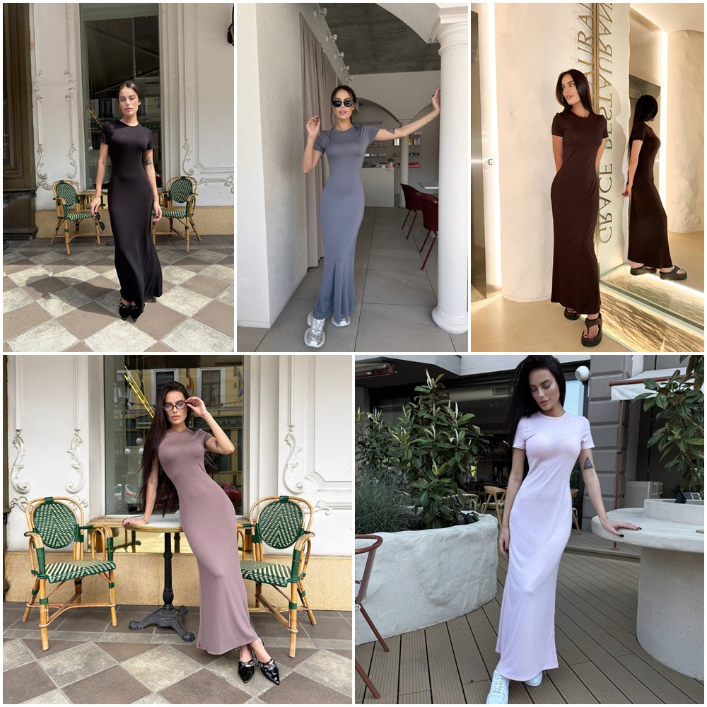 Стильна сукня з віскози, фото 1