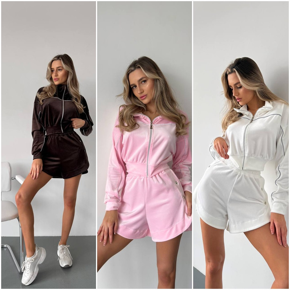 Літній костюм з шортами норма, фото 1