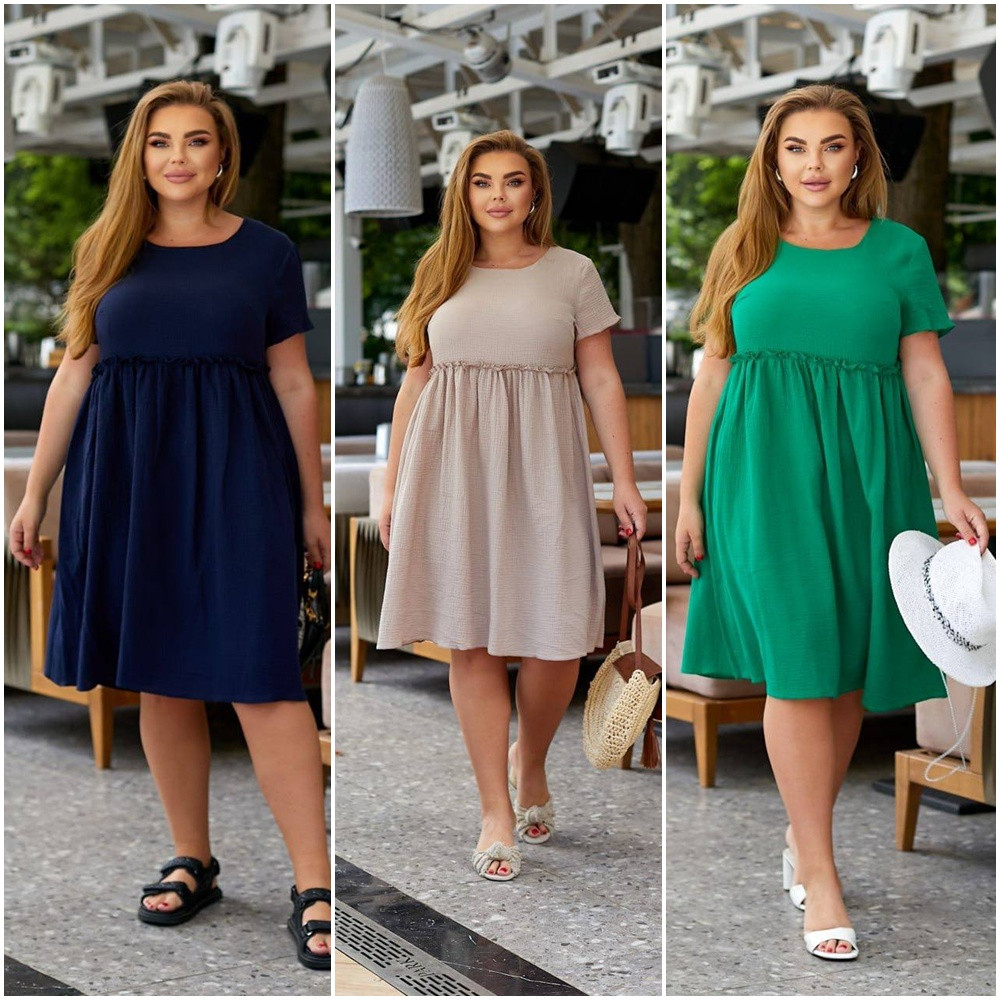 Сукня на літо з мусліну, фото 1