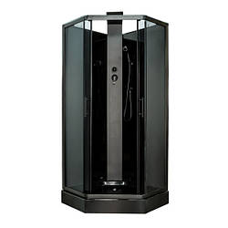 Душовий бокс INSANA XW-9839 з гідропанеллю 90x90x215 мілкий п'ятикутний піддон