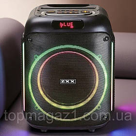 Bluetooth колонка 800 Вт ZXX акумуляторна музична система караоке FM/TF переносна