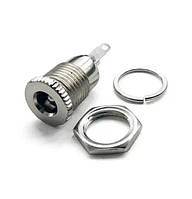 Гніздо живлення 5.5x2.1 мм метал. монтаж на корпус