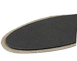 Шкіряні устілки дихаючі з м’якою EVA основою 25,5 см сірі, фото 3