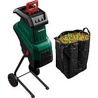 Переработка веток (2400Вт, 45л, Германия), Измельчитель веток и ботвы садовый, OLN