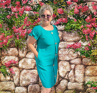 Жіноча сукня льон