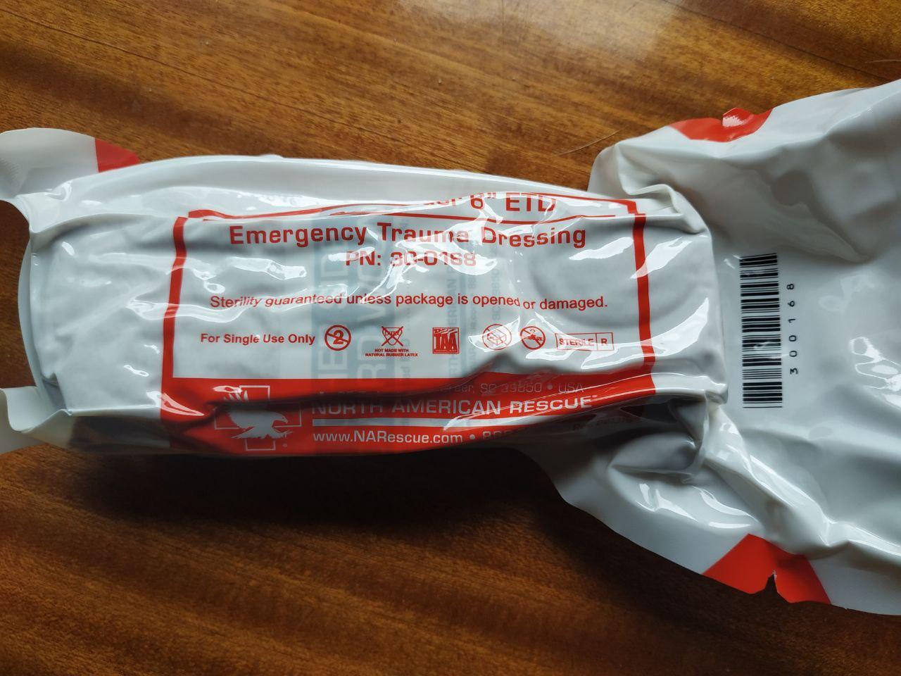 Бандаж NAR Responder Emergency Trauma Dressing 6", фото 1