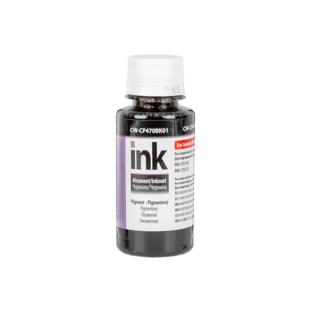 Чорнило ColorWay до Canon CP470 BK Pigment 100ml (CW-CP470BK01)