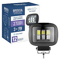 Фара світлодіодна Brevia 10-30V, 30W (3x10W), 2700Lm, CSP1860DE