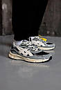Кросівки чоловічі сірі Asics Gel Nyc Grey Black Beige (19628), фото 9