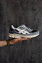 Кросівки чоловічі сірі Asics Gel Nyc Grey Black Beige (19628), фото 10