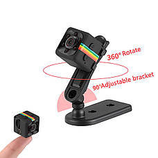 Міні-камера Sports HD DV SQ11 Mini DV Camera. Міні камера SQ11 з нічною зйомкою та датчиком руху, 140°, фото 4