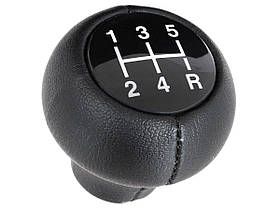 Saab 900 CROCODILE 78-93 Ручка КПП ЧОРНА ЕКО ШКІРА 5 ШВИДКІСТЕЙ