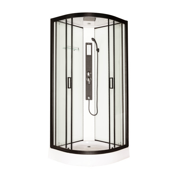 Душовий бокс INSANA XW-9815 90x90x215 мілкий піддон, фото 1