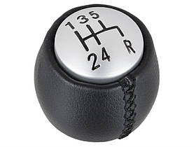 Alfa Romeo 147 00-10 Ручка КПП ЧОРНА + СРІБЛИВА 5 ШВИДКІСТЬ