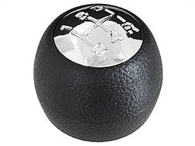 Alfa Romeo 147 00-10 Ручка КПП ЧОРНА + ХРОМ 5 СК.