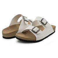 Jo Hemp шлепанцы женские конопляные Yoga белые