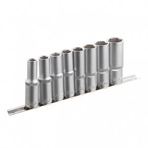 Набір подовжених головок на планці 10-22 мм, 1/2", 8 од. INTERTOOL ET-6009
