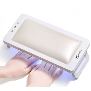 Лампа для манікюру з підлокітником 88 Вт, від USB, SUN HPL 1/ Лампа для нігтів Біла