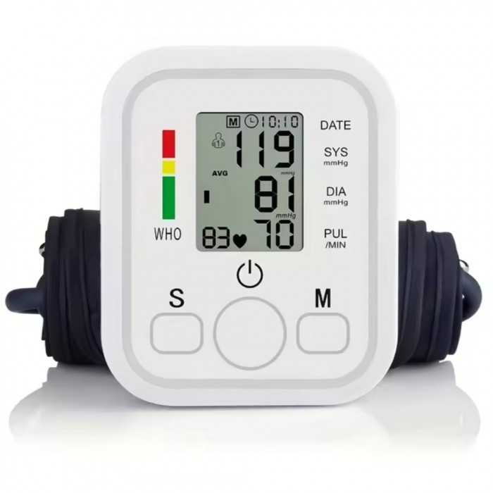 Електронний вимірювач тиску electronic blood pressure monitor Arm style, тонометр з USB, фото 1