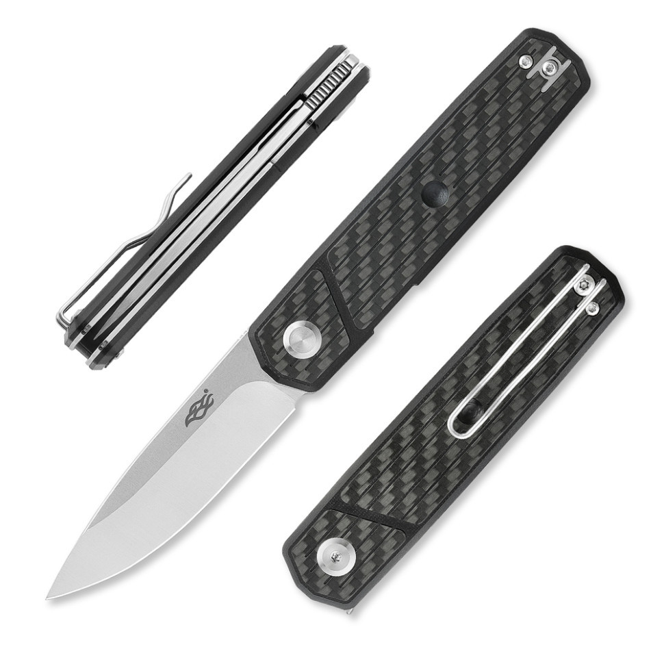 Нiж складаний Firebird FH927-CF чорний карбон, фото 1