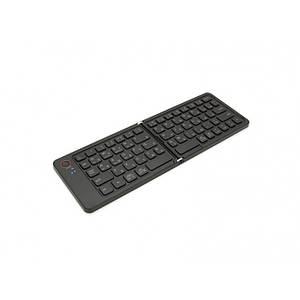 Клавіатура бездротова B023, розкладна, 67 клавіш, (Eng/Pyc), 2.4G, 280x92 мм Чорна