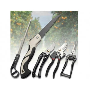 Садовий набір інструментів 5в1 (Секатор, Ножиці, Пили, Ножівка), SK-5