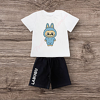 Комплект дитячий футболка і шорти Labubu Лабубу