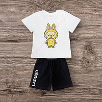 Комплект дитячий футболка і шорти Labubu Лабубу