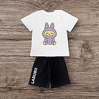 Комплект дитячий футболка і шорти Labubu Лабубу
