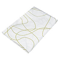 Простирадло бязь набивна класичне Ярослав біле всі розміри