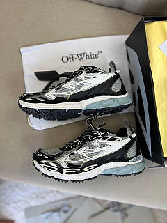 Кросівки Off White Be Right Black Grey чоловічі сірі