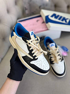 Кросівки чоловічі Nike air Jordan 1 Low Fragment x Travis Scott
