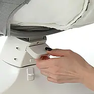 Заколисуючий центр El Camino Myla ME 1074: 5 швидкостей, 2 положення спинки, пульт ДК, Bluetooth/USB, таймер, живлення мережа/AA, фото 5