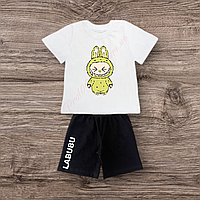Комплект дитячий футболка і шорти Labubu Лабубу
