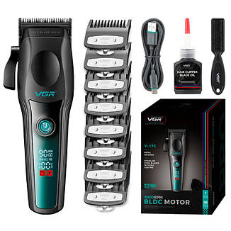 Професійна машинка для стрижки VGR Professional BLDC Motor (V-195-GN), фото 3