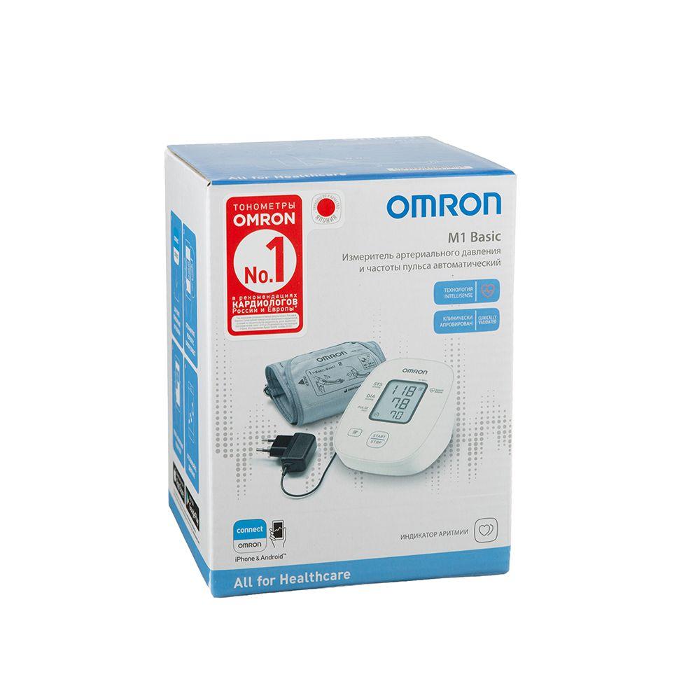 Тонометр Omron M1 Basic (HEM-7121J-AF) автоматичний з адаптером і манжетою Paramed 22-42 см