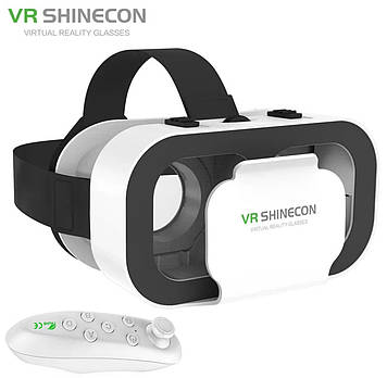 VR ВР окуляри DESTEK V5 VR з Bluetooth-пультом віртуальної реальності