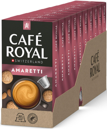 Кава в капсулах Nespresso Café Royal Amaretti (коробочка 10 капсул)
