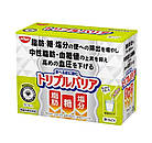 Nissin Foods Triple Barrier Psyllium Напій із лушпиння насіння подорожника, смак зеленого яблука, 1 пакетик х7г. До 02/2027, фото 3