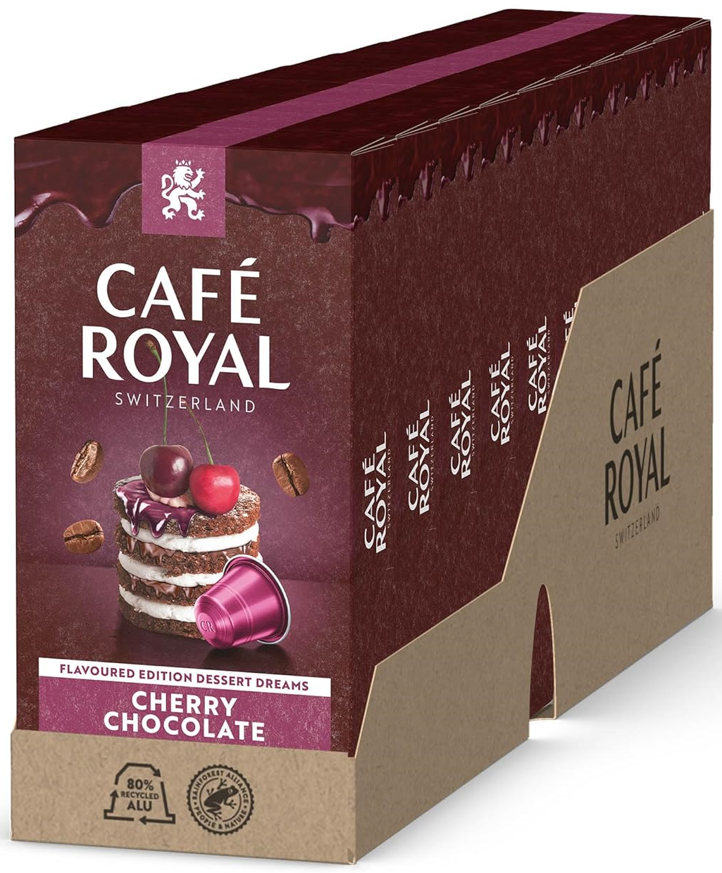 Кава в капсулах Nespresso Café Royal Cherry Chocolate  - Кофе в капсулах Неспрессо (коробочка 10 капсул), фото 1